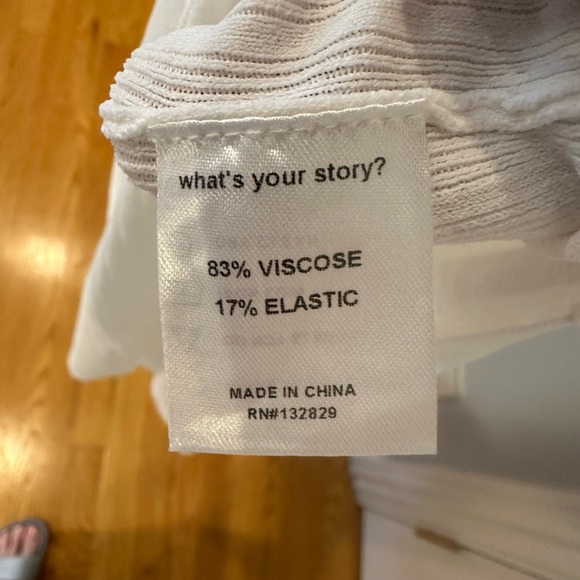 Weekend Stories Adriana Dress in Ivory Size M NWT - Picture 8 of 8